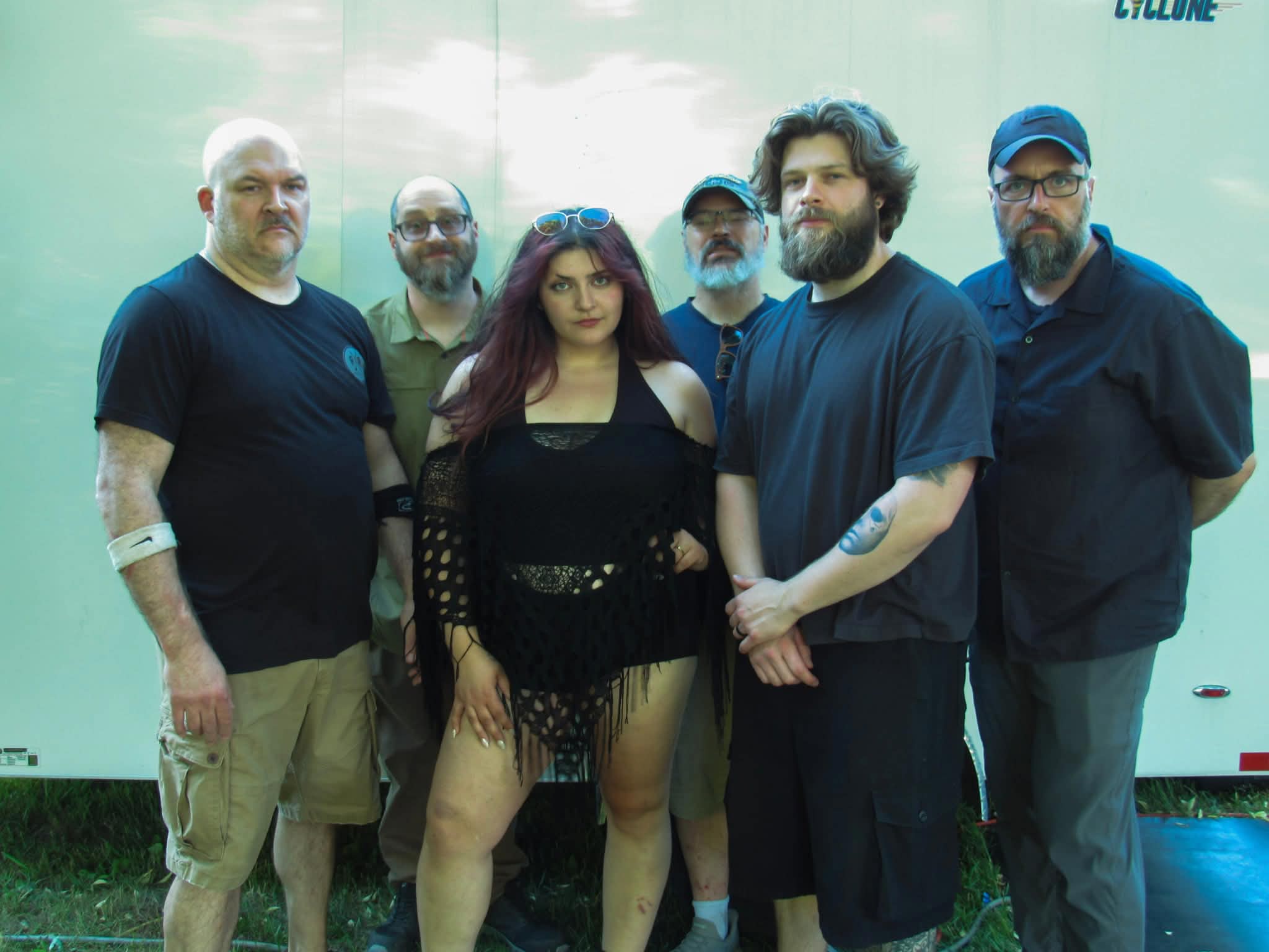 War on the Horizon, six-piece band portrait